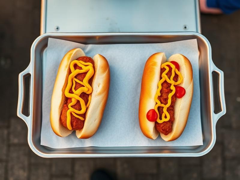 Service hot-dogs événement Pause Patate